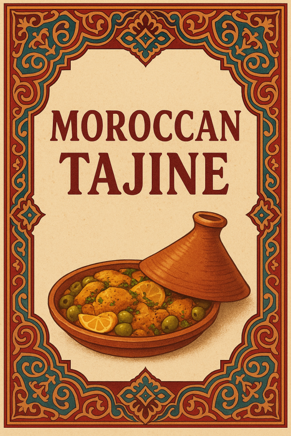 🥘 Moroccan Chicken Tajine with Preserved Lemon & Olives